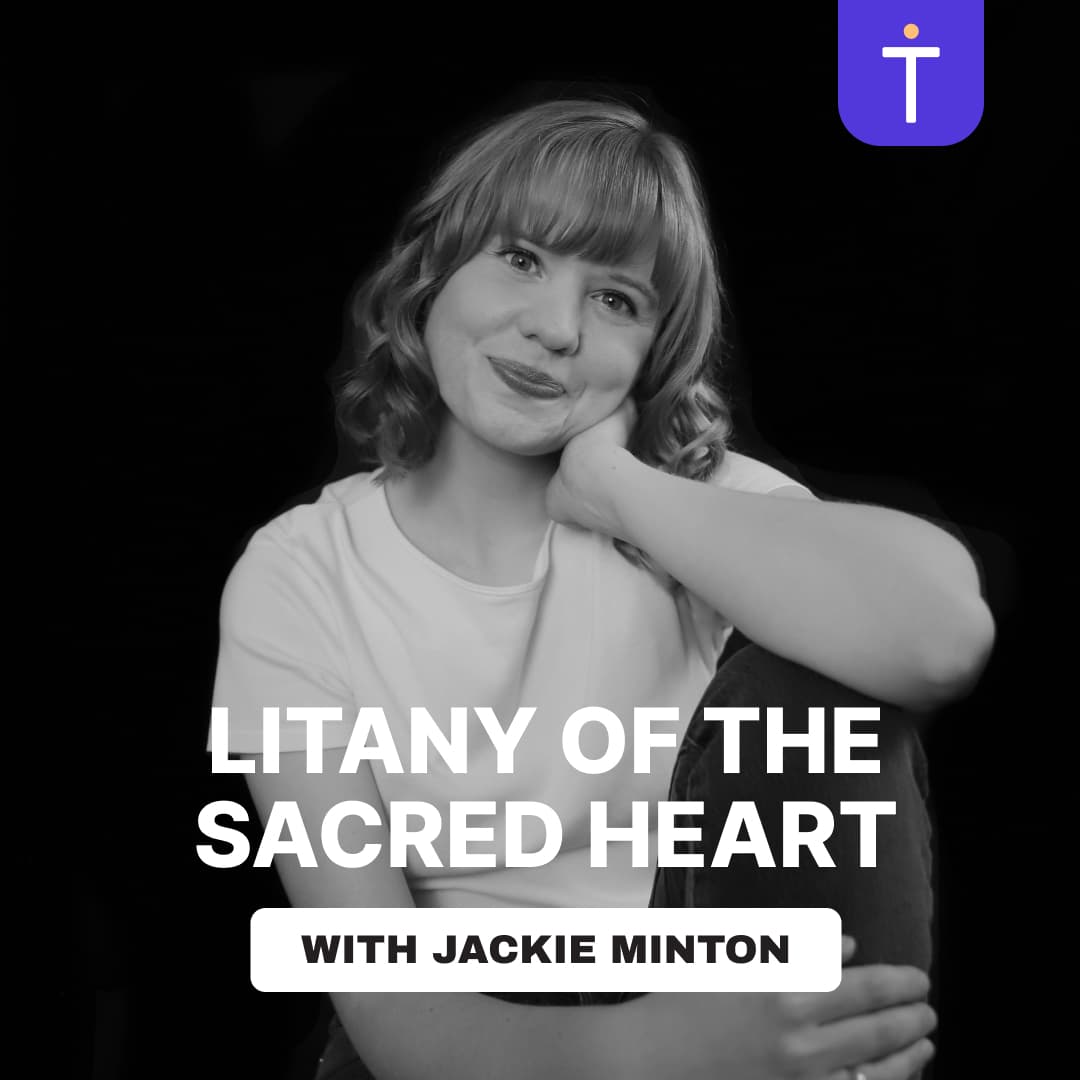 Cover image of Litany of the Sacred Heart with Jackie Minton channel