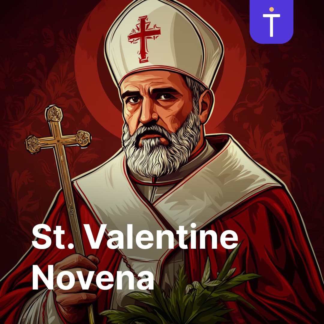 Cover image of Novena to St. Valentine podcast