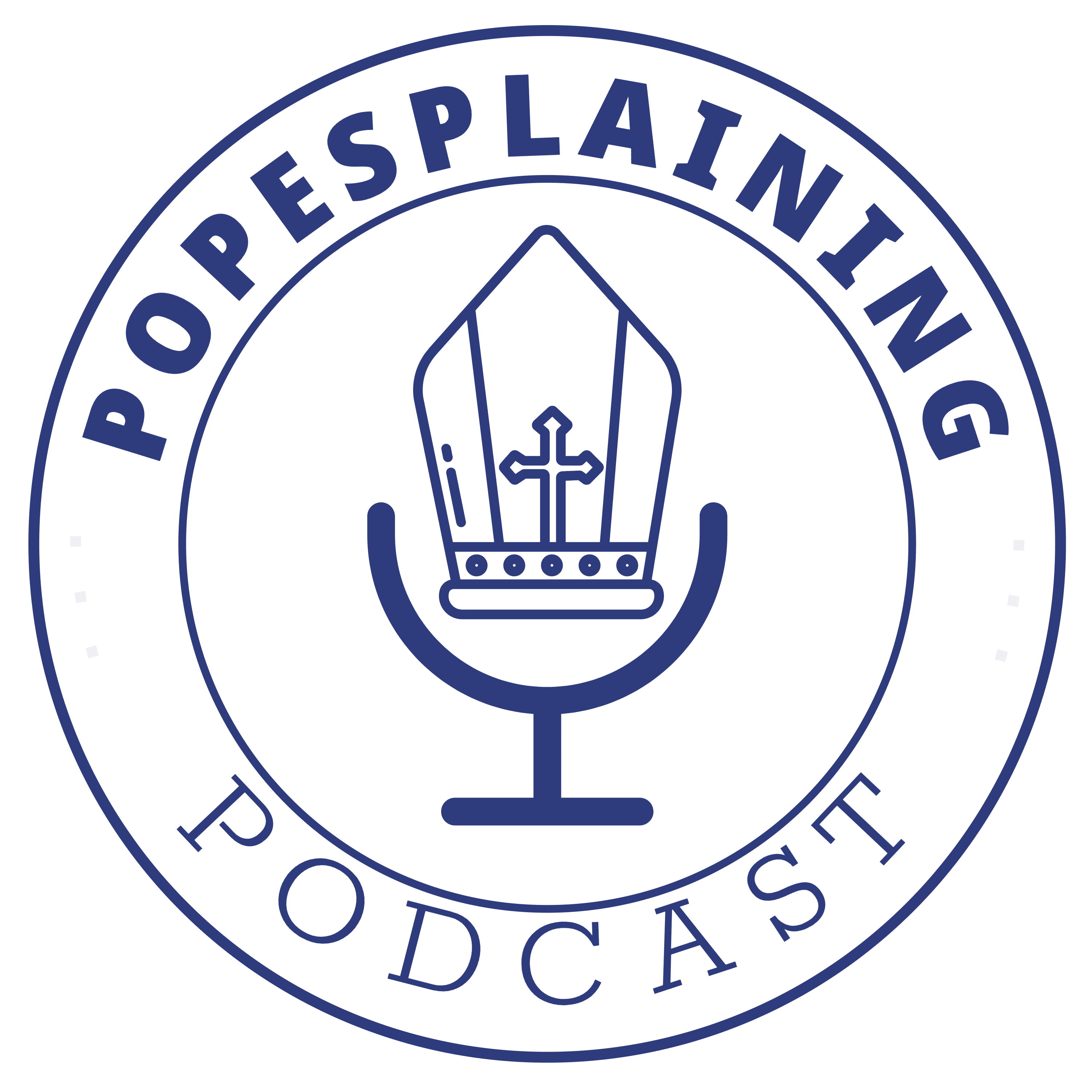 Cover image of Popesplaining podcast