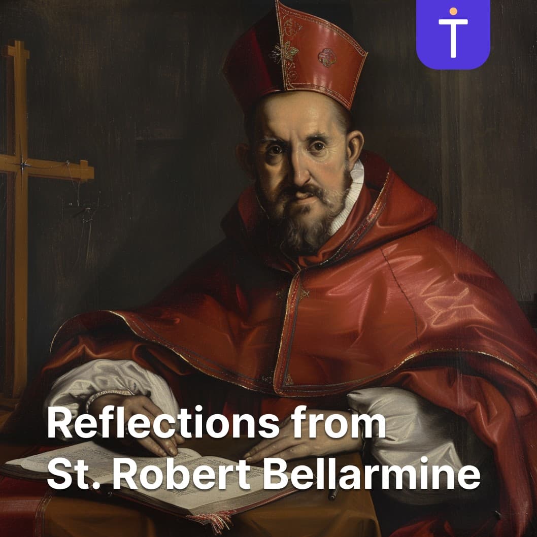 Cover image of Reflections from Robert Bellarmine podcast
