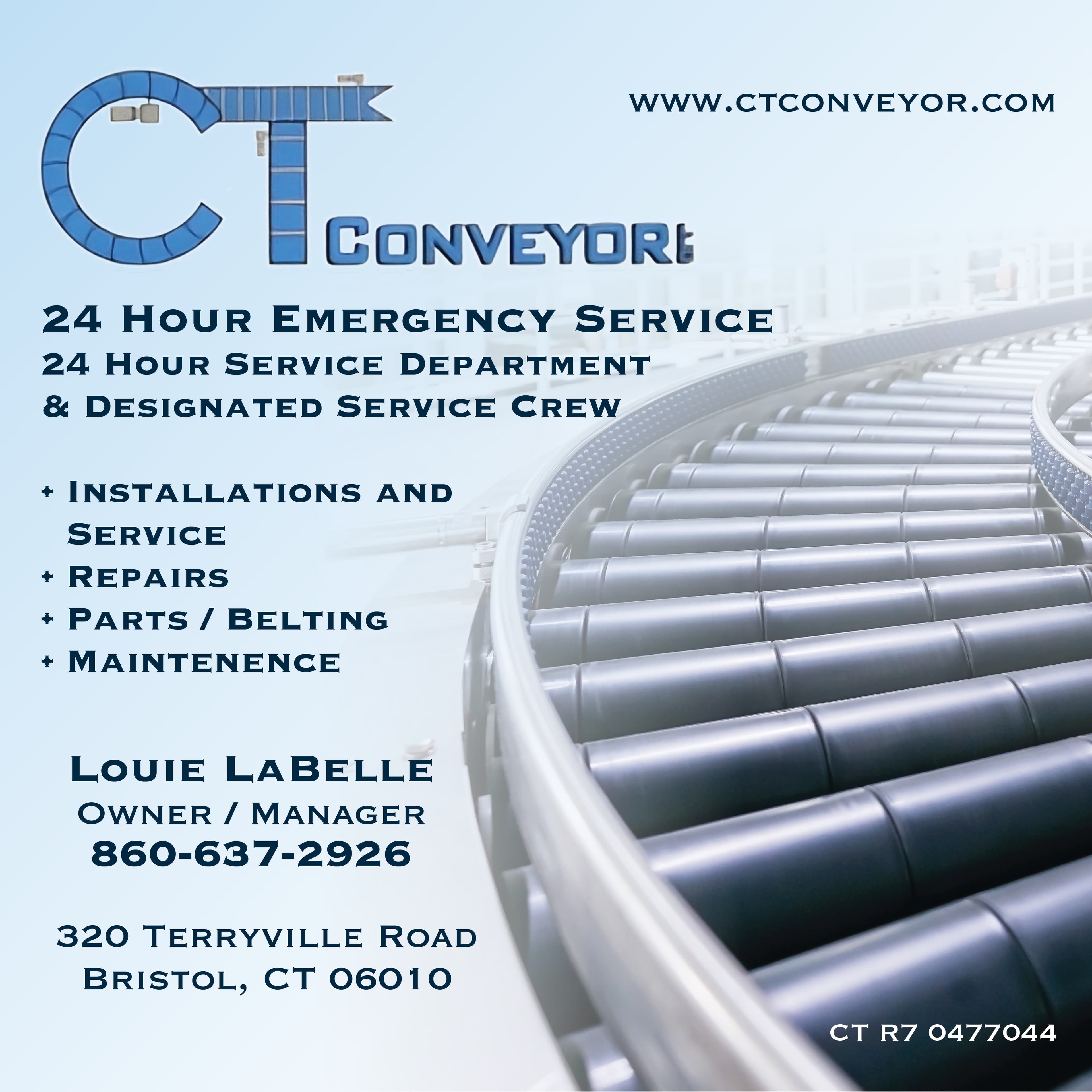Cover image of CT Conveyor LLC company