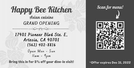 Cover image of Happy Bee Kitchen company