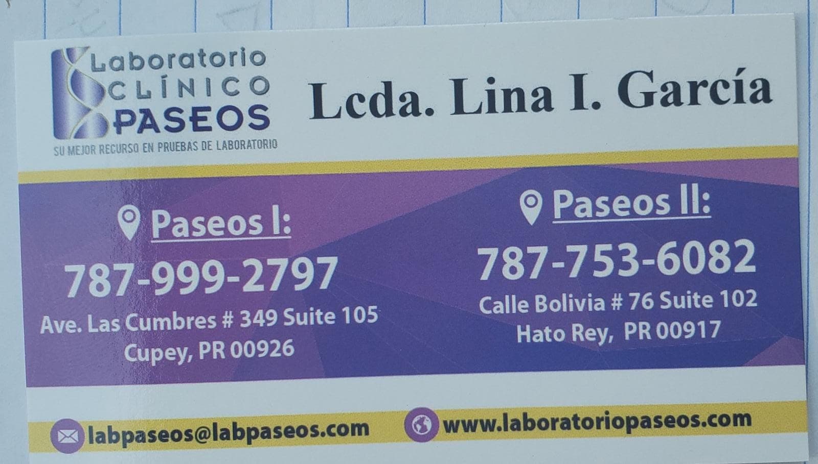Cover image of Laboratorio Paseos company
