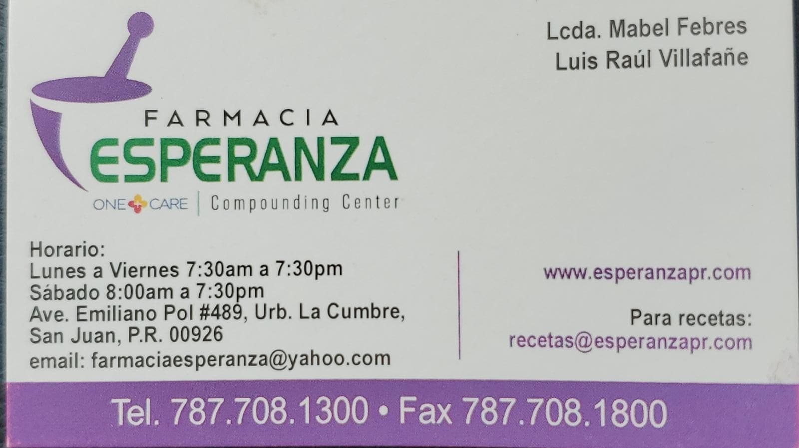 Cover image of Mabel Febres company