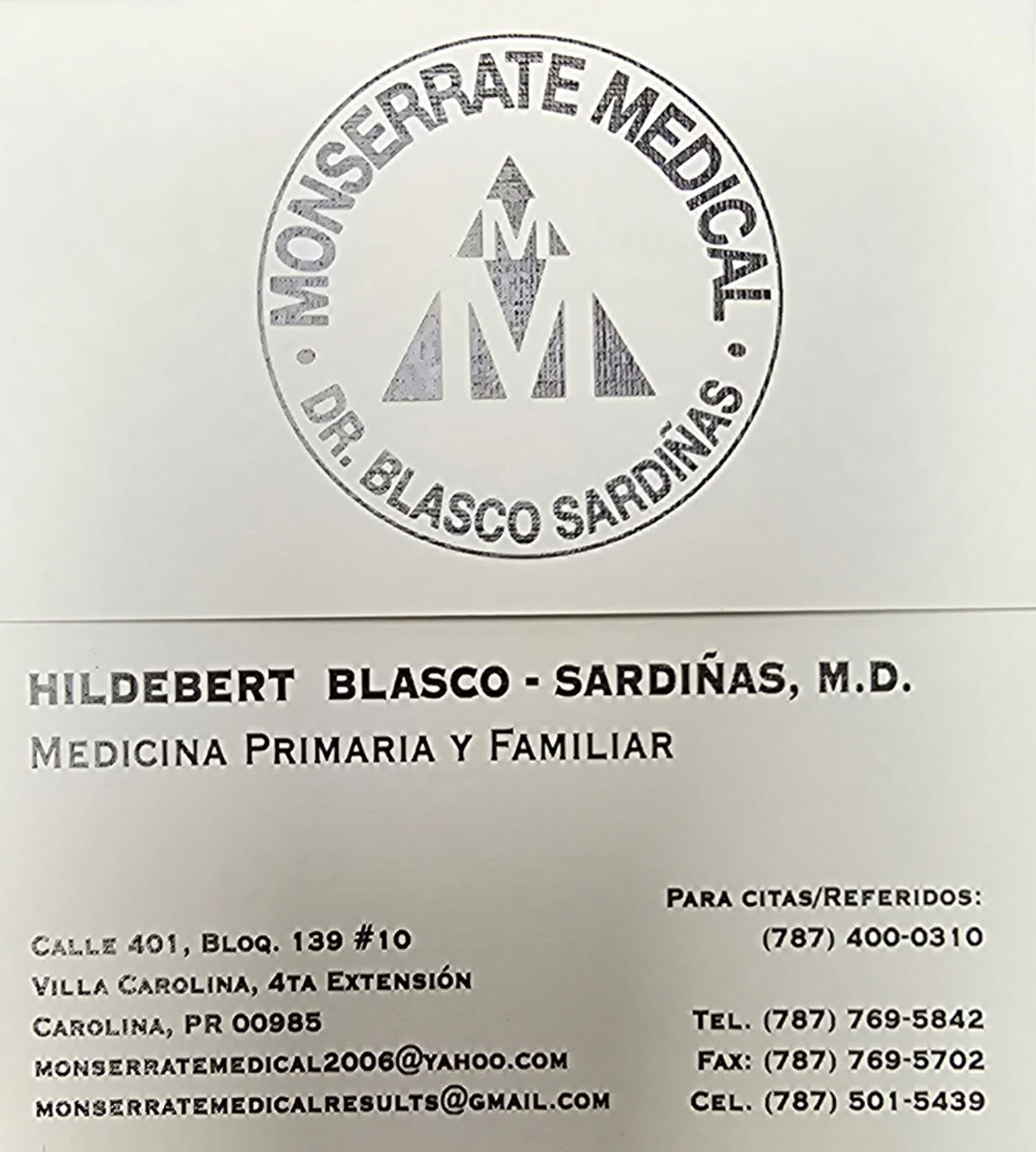 Cover image of MONSERRATE MEDICAL company
