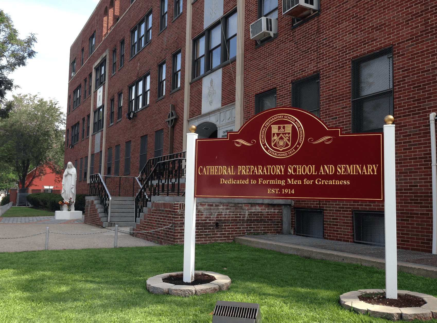 Cover image of Cathedral Preparatory School and Seminary community