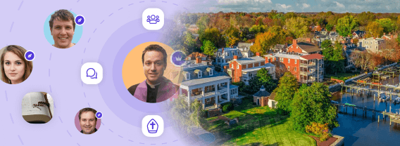 Cover image of Eastern Shore Parish Neighbors: Chestertown to Galena community