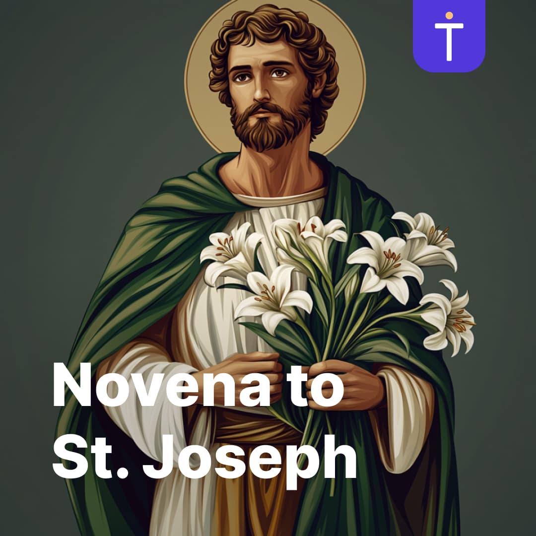 Cover image of Novena to St. Joseph podcast