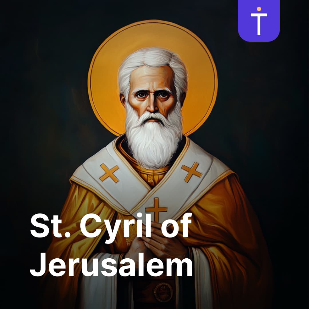 Cover image of St. Cyril of Jerusalem podcast