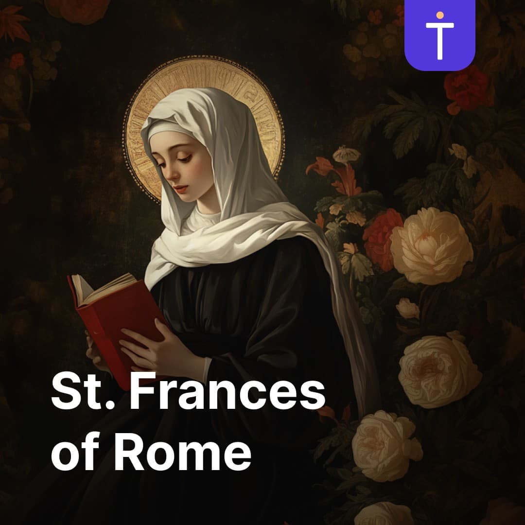 Cover image of St. Frances of Rome podcast