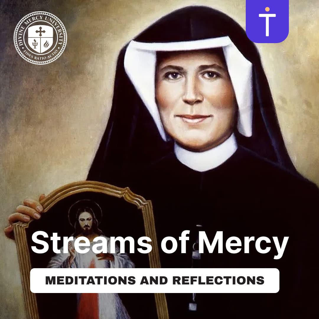 Cover image of Streams of Mercy: Reflections from St. Faustina's Diary podcast
